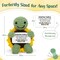 Valentines Day Gifts for Kids Teen - Positive Turtle Crochet Animals, Galentines Birthday Relaxtion Gifts for Teen Girls Boys Daughter Son Mom Dad Sister Friend Women Home Desk Basket Decor